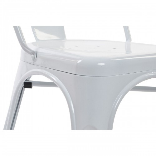 Krēsls DKD Home Decor Balts Metāls 53 x 45 x 85 cm image 4