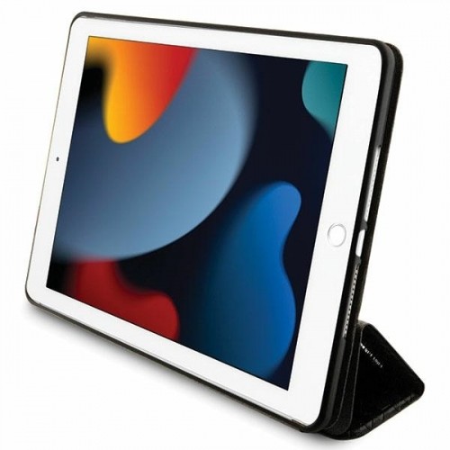 Karl Lagerfeld KLFC10SAKHPCK iPad 10.2" Folio Magnet Allover Cover czarny|black Saffiano Monogram Choupette image 4