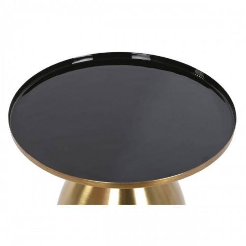 Mazs galdiņš DKD Home Decor Melns Bronza Metāls 40 x 40 x 52 cm image 4