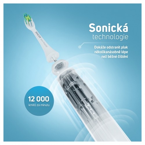 Electric toothbrush for children Sencor SOC0810BL, blue image 4