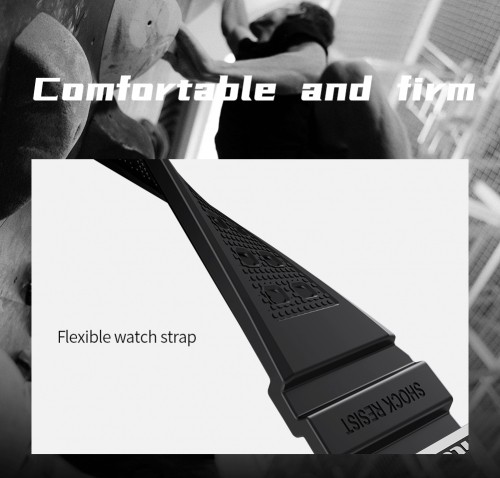 Nillkin DynaGuard Wristband + Case for Apple Watch Series 45mm 7|8 Black image 4