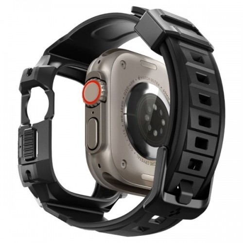 Spigen Rugged Armor Pro Apple Watch Ultra 49mm czarny|black ACS05460 image 4