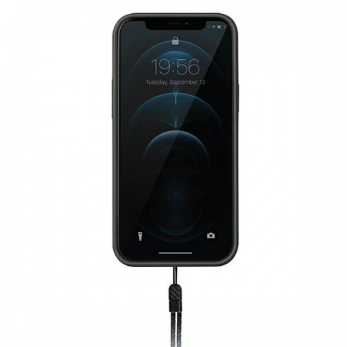 UNIQ etui Heldro iPhone 12 mini 5,4" czarny|midnight black Antimicrobial image 4