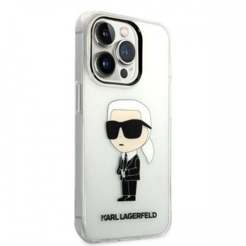 Karl Lagerfeld IML Ikonik NFT Case for iPhone 14 Pro Max Transparent image 4