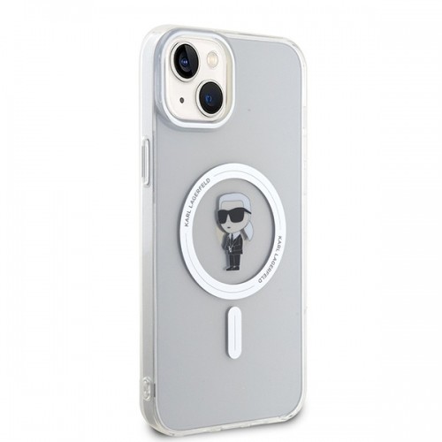 Karl Lagerfeld KLHMP15MHFCKNOT iPhone 15 Plus 6.7" transparent hardcase IML Ikonik MagSafe image 4