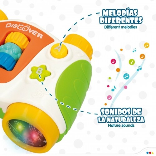 Interaktīva Rotaļlieta Mazuļiem Colorbaby Binoklis 13,5 x 6 x 10,5 cm (6 gb.) image 4