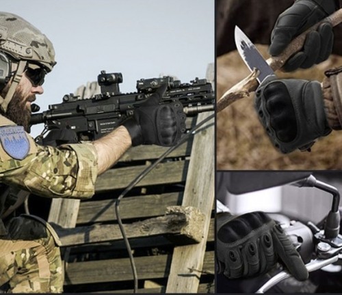 XL tactical gloves - black Trizand 21770 (16783-0) image 4