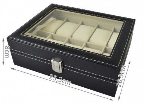 Iso Trade Watch organizer with 10 compartments (10789-0) image 4
