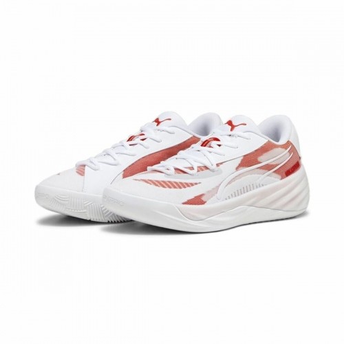 Баскетбольные кроссовки для взрослых Puma All-Pro Nitroam Белый image 4