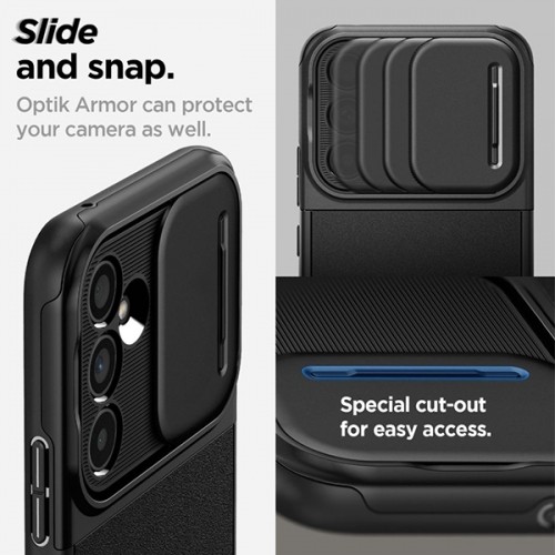 Spigen Optik Armor Sam A54 A546 czarny|black ACS05891 image 4