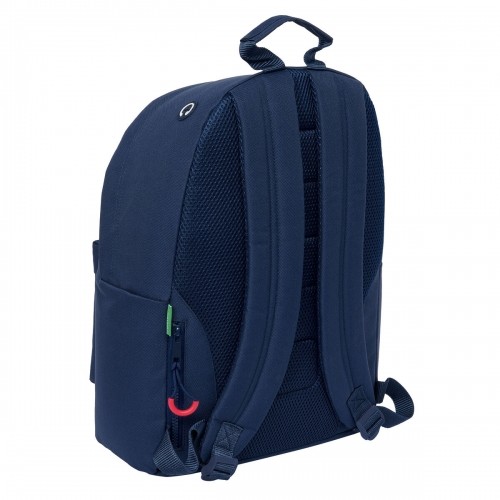 Рюкзак для ноутбука Benetton Italy Тёмно Синий 31 x 41 x 16 cm image 4
