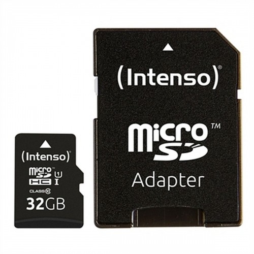 Mikro SD Atmiņas karte ar Adapteri INTENSO 34234 UHS-I Premium Melns image 4