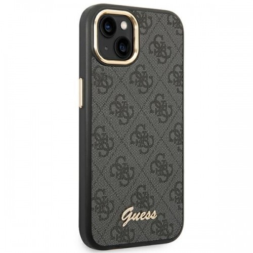 Guess PC|TPU 4G Metal Camera Outline Case for iPhone 14 Plus Black image 4