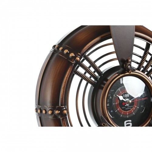 Sienas pulkstenis Home ESPRIT Varš PVC Metāls Spirāles 75,5 x 8 x 75 cm image 4