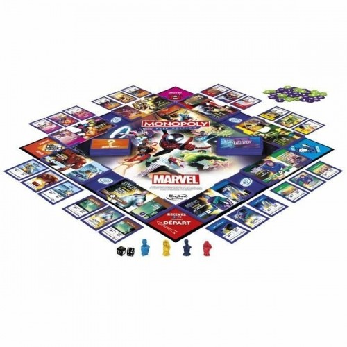 Spēlētāji Hasbro Monopoly Flip Edition  MARVEL image 4