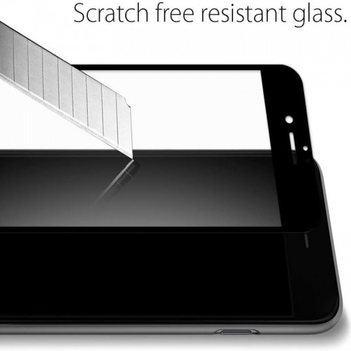 Evelatus Pilna pārklājuma 2.5D  Stikls priekš  Apple iPhone 7 / 8 / SE2020 / SE2022 Anti-Statisks/ Japāņu līme Melns image 4