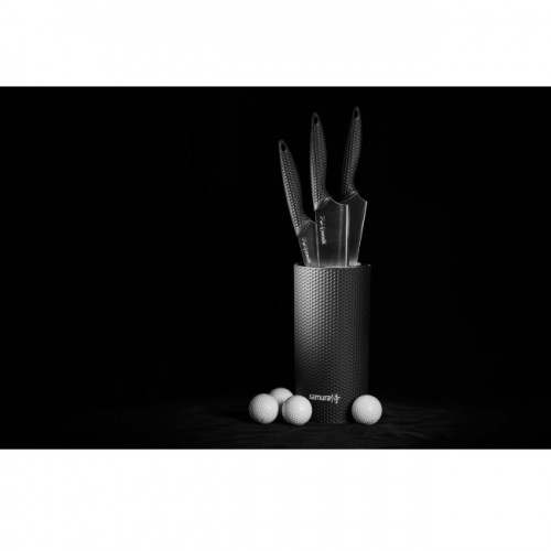 Samura Golf Nažu turētājs ar Nažu kompl. 3gab. Paring 98mm / Utility 158mm / Chef's 221mm no AUS 8 Japāņu tērauda 58 HRC image 4