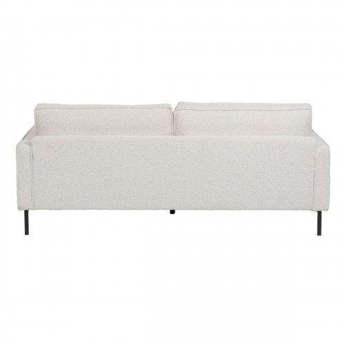 Bigbuy Home Trīsvietīgs dīvāns 213 x 87 x 90 cm Balts Metāls image 4