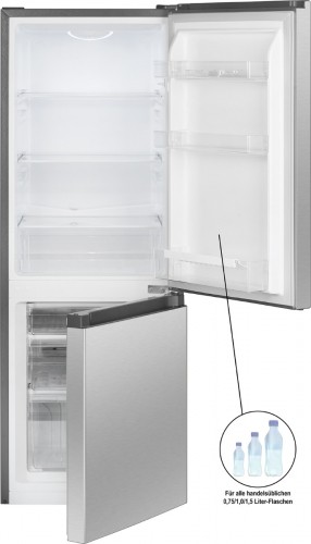 Холодильник Bomann KG320.2IX inox look image 5