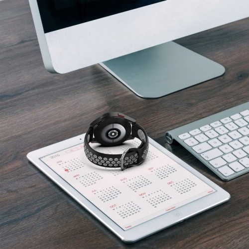 Tech-Protect watch strap SoftBand Samsung Galaxy Watch4, black/grey image 5