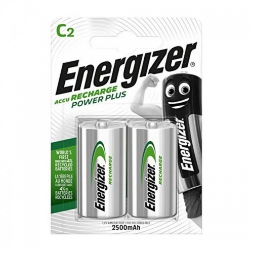 Аккумуляторные батарейки Energizer ENRC2500P2 C HR14 2500 mAh image 5