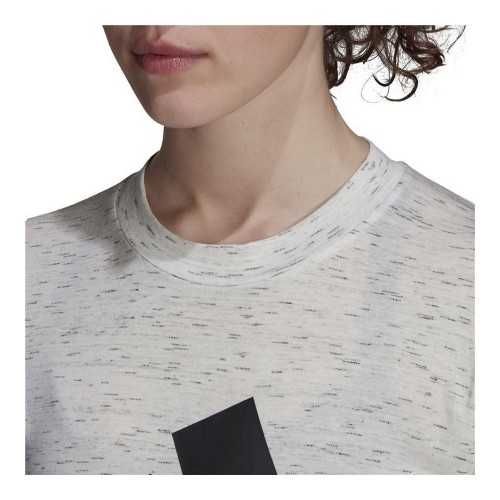 Sieviešu krekls ar garām piedurknēm Adidas Icons Winners 2.0 Balts image 5