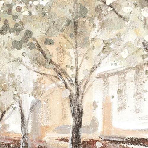 Картина DKD Home Decor Деревья (100 x 3,7 x 100 cm) (2 штук) image 5