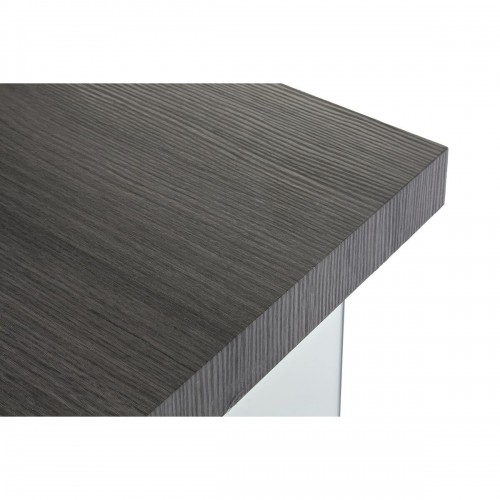Письменный стол DKD Home Decor Стеклянный Серый Прозрачный MDF Каленое стекло (120 x 50 x 76 cm) image 5