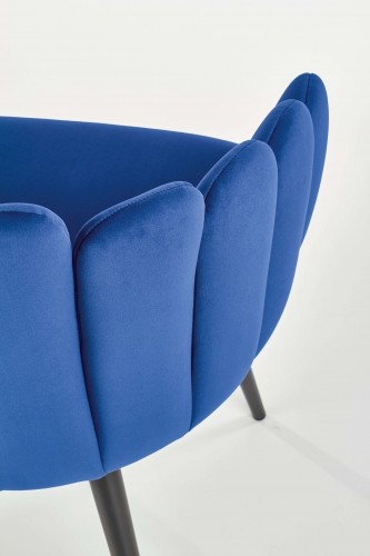 Halmar K410 chair, color: dark blue image 5