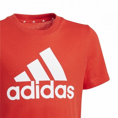 Футболка с коротким рукавом Adidas Essentials  vivid Красный image 5