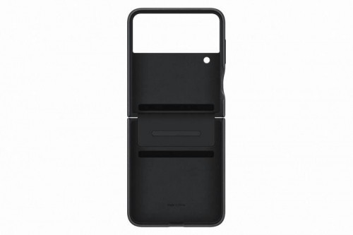 EF-VF721LBE Samsung Leather Cover for Galaxy Z Flip 4 Black image 5