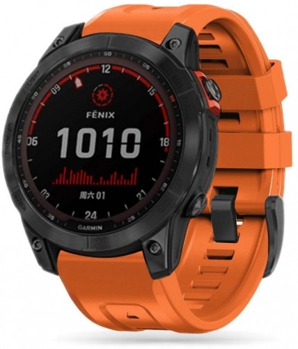 Tech-Protect watch strap IconBand Garmin fenix 3/5X/3HR/5X Plus/6X/6X Pro/7X, orange image 5