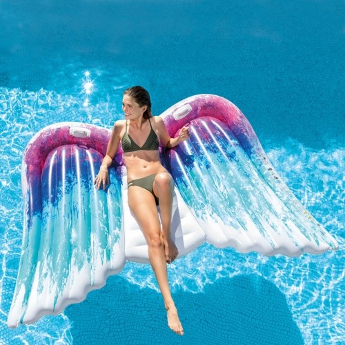 Надувной матрас Intex Colette Miller Крылья ангела С ручками 251 x 160 cm (4 штук) image 5