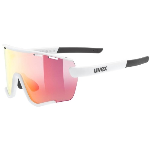 Brilles Uvex Sportstyle 236 Set small white mat / mirror red image 5
