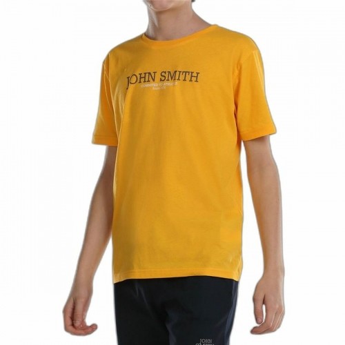 Bērnu Krekls ar Īsām Piedurknēm John Smith Efebo  Dzeltens image 5