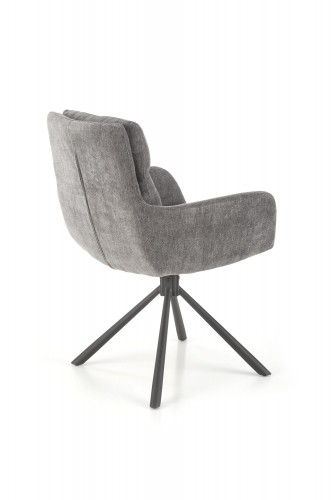 Halmar K495 chair, grey image 5
