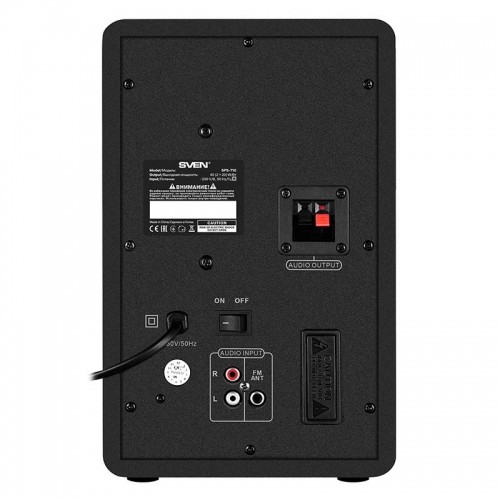 Speaker SVEN SPS-710, 40W Bluetooth (black) image 5