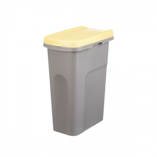 Atkritumu tvertne Stefanplast Dzeltens Pelēks Plastmasa 25 L (6 gb.) image 5