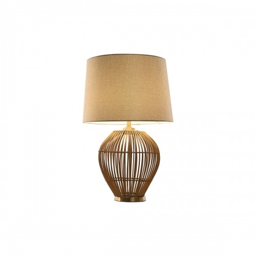 Настольная лампа Home ESPRIT Коричневый Бежевый Позолоченный Натуральный 50 W 220 V 43 x 43 x 67 cm image 5