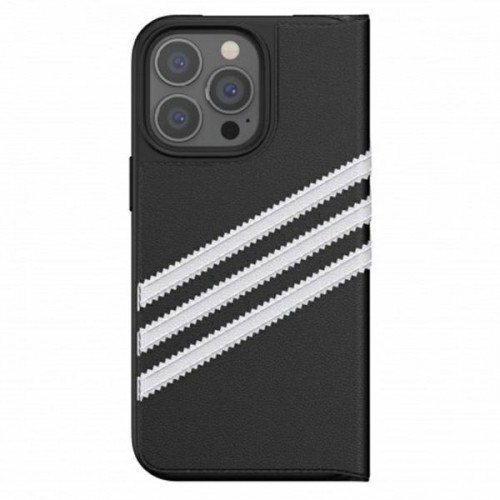 Adidas OR Booklet Case PU iPhone 13 Pro | 13 6,1" czarno biały|black white 47112 image 5