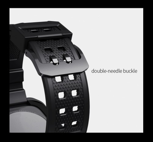 Nillkin DynaGuard Wristband + Case for Apple Watch Series 45mm 7|8 Black image 5