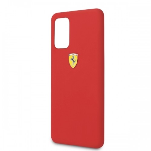 Ferrari Hardcase FESSIHCS67RE S20+ G985 czerwony|red Silicone image 5