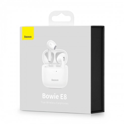 Baseus Bowie E8 TWS wireless headphones - white image 5