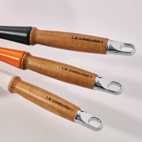 Le Creuset Чугунная сковорода с деревянной ручкой Ø28 см оранжевая image 5