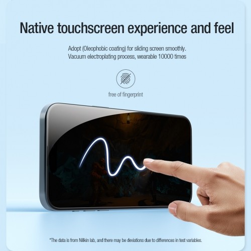 Nillkin EZ SET Tempered Glass (2PCS) for Apple iPhone 15 Pro Black image 5