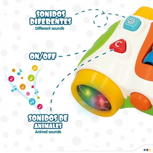 Interaktīva Rotaļlieta Mazuļiem Colorbaby Binoklis 13,5 x 6 x 10,5 cm (6 gb.) image 5