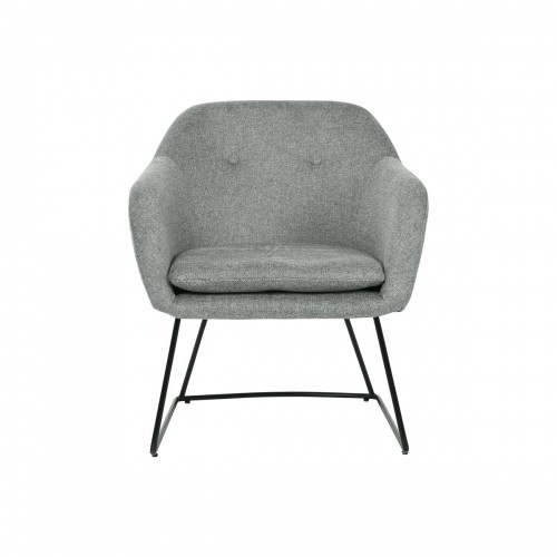 atzveltnes krēsls Home ESPRIT Melns Zaļš Metāls 63 x 64 x 70 cm image 5