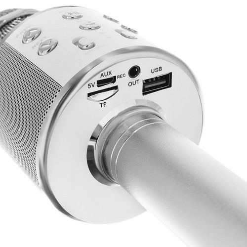 Karaoke microphone - silver Izoxis 22188 (16806-0) image 5