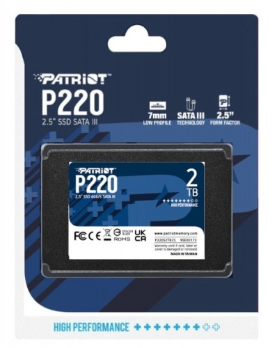 Patriot Memory P220 2TB 2.5" Serial ATA III image 5