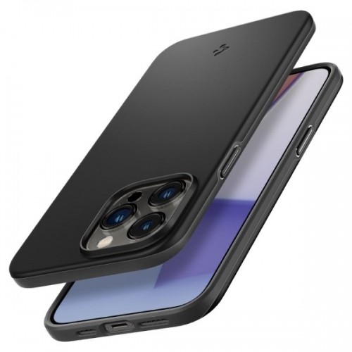 Spigen Thin Fit iPhone 14 Pro Max czarny|black ACS04766 image 5